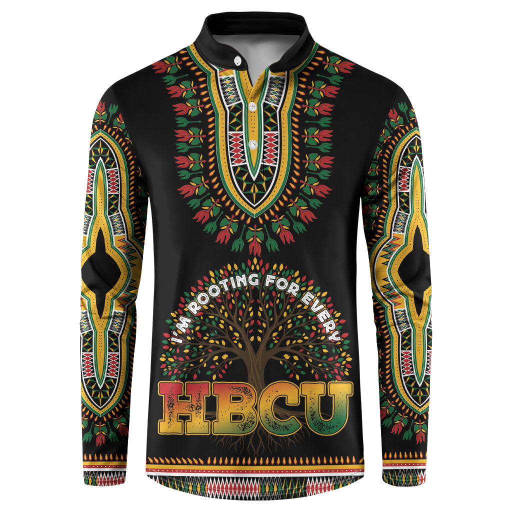I'm Rooting For Every HBCU Dashiki Style Button Sweatshirt