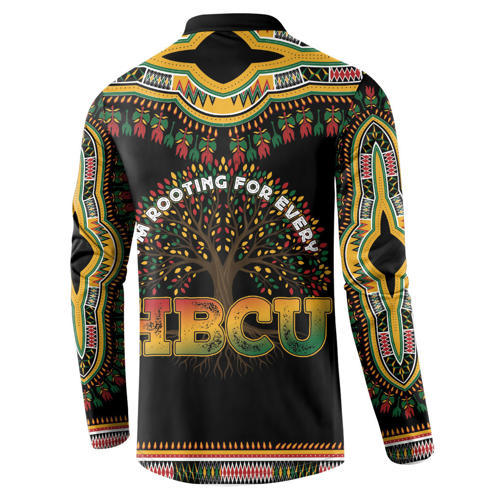 I'm Rooting For Every HBCU Dashiki Style Button Sweatshirt