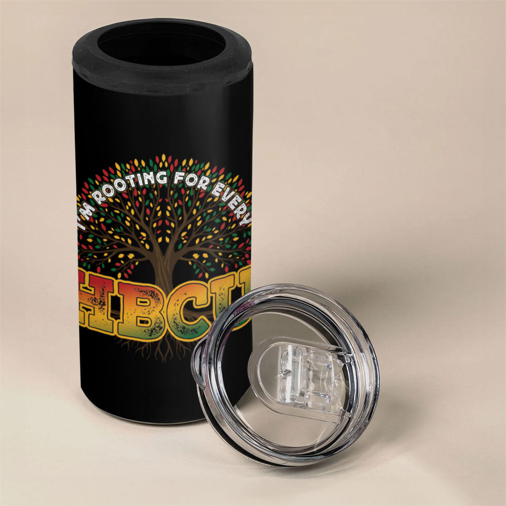 I'm Rooting For Every HBCU Dashiki Style 4 in 1 Can Cooler Tumbler