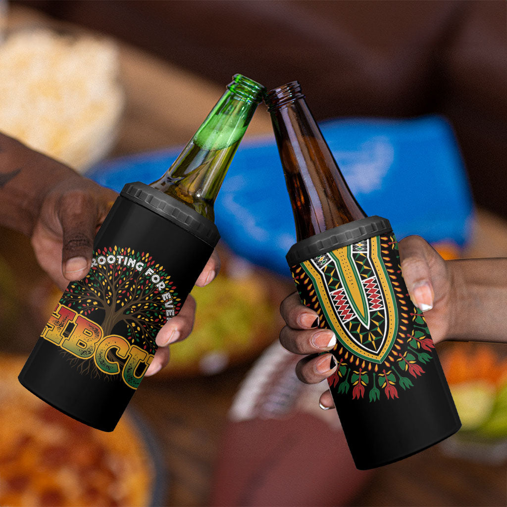 I'm Rooting For Every HBCU Dashiki Style 4 in 1 Can Cooler Tumbler