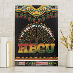 I'm Rooting For Every HBCU Dashiki Style Canvas Wall Art