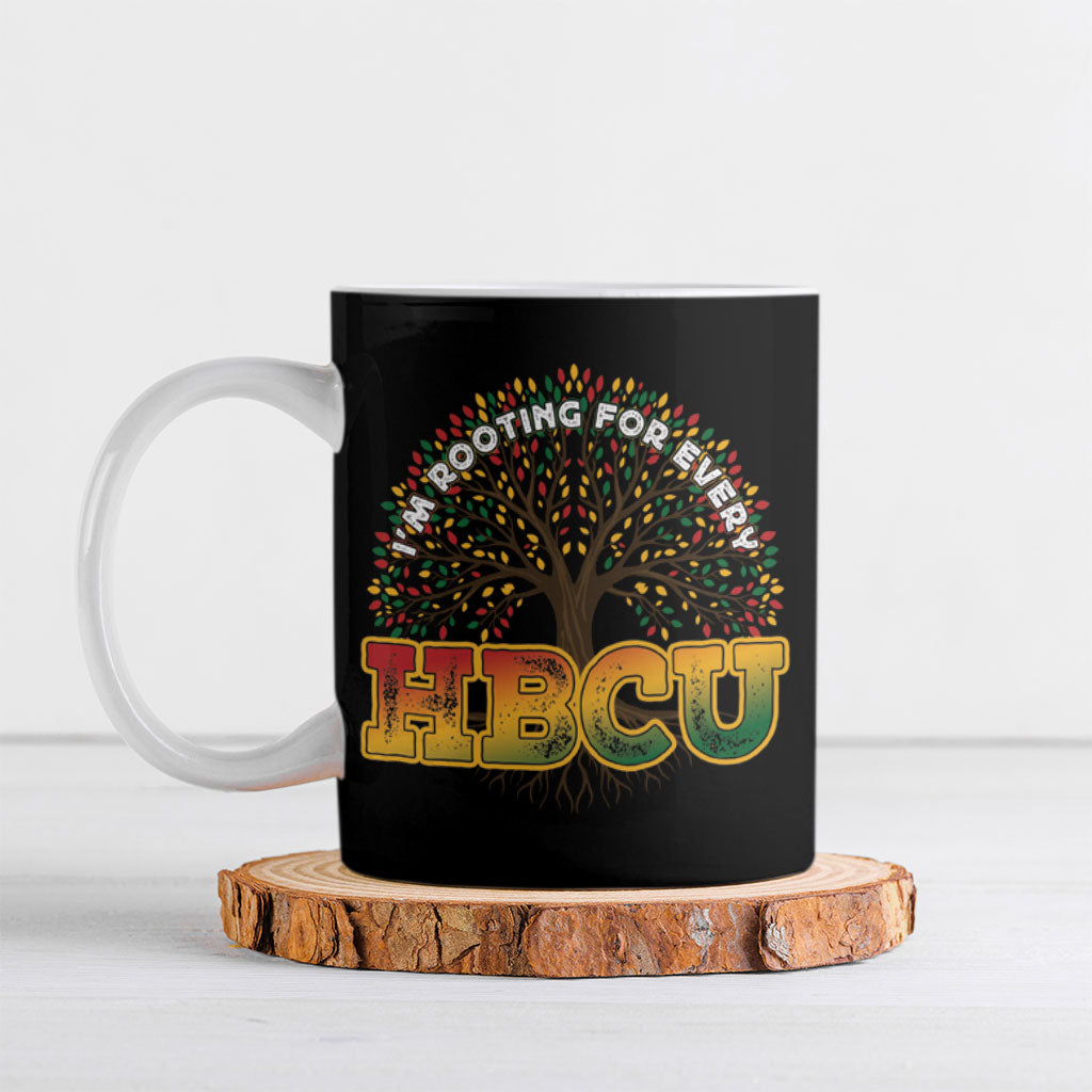 I'm Rooting For Every HBCU Dashiki Style Ceramic Mug