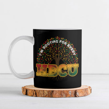 I'm Rooting For Every HBCU Dashiki Style Ceramic Mug