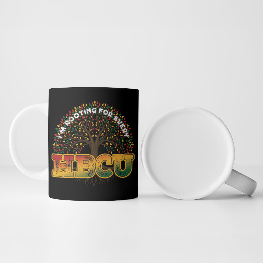 I'm Rooting For Every HBCU Dashiki Style Ceramic Mug