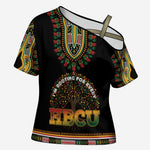 I'm Rooting For Every HBCU Dashiki Style Cross Shoulder Shirt