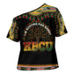 I'm Rooting For Every HBCU Dashiki Style Cross Shoulder Shirt
