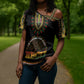I'm Rooting For Every HBCU Dashiki Style Cross Shoulder Shirt