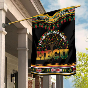 I'm Rooting For Every HBCU Dashiki Style Garden Flag
