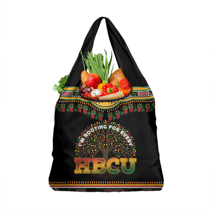 I'm Rooting For Every HBCU Dashiki Style Grocery Bag