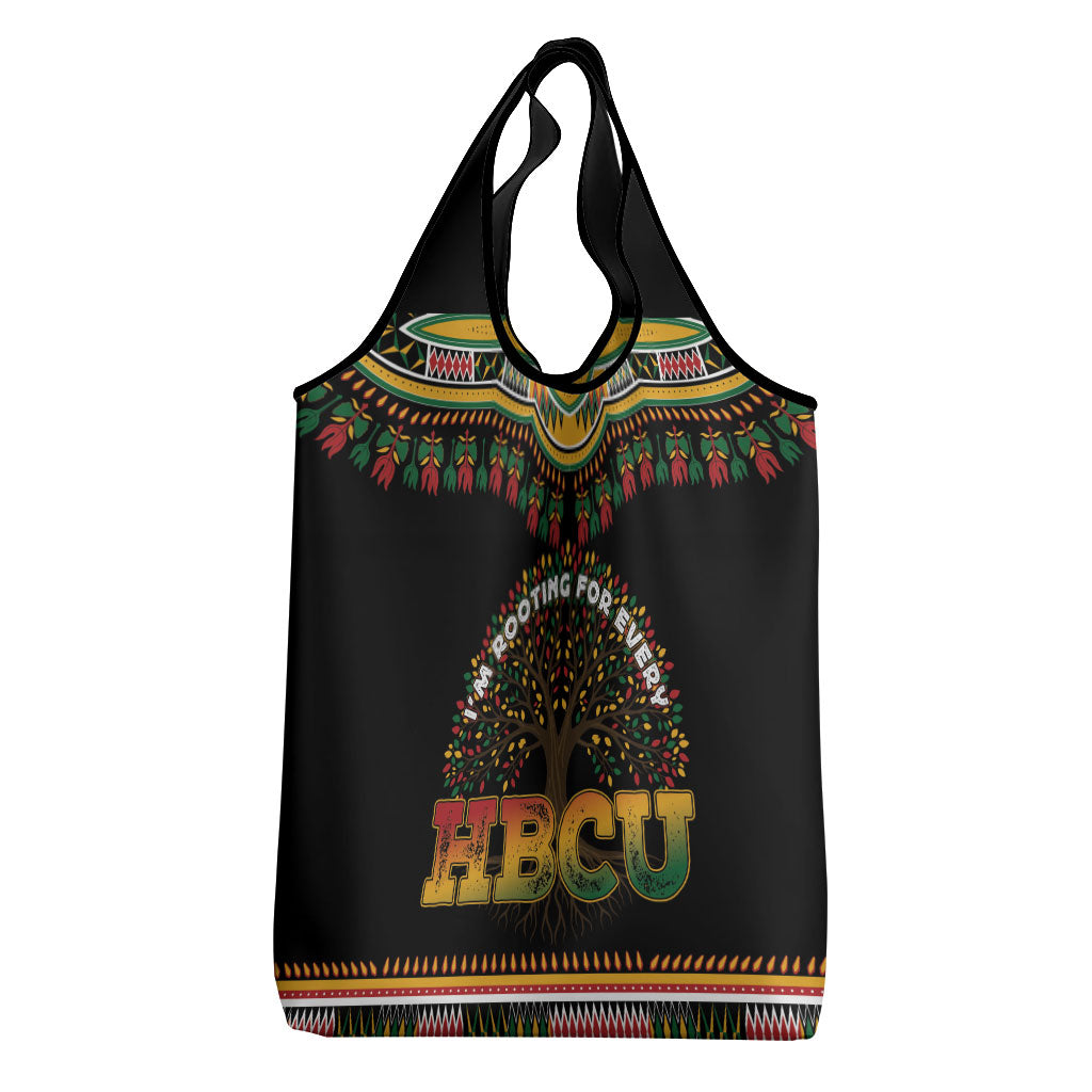 I'm Rooting For Every HBCU Dashiki Style Grocery Bag
