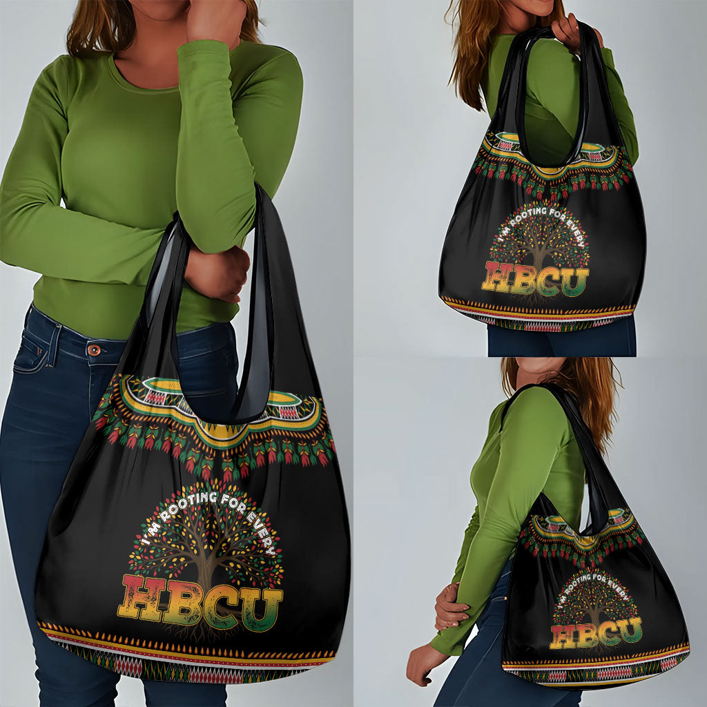 I'm Rooting For Every HBCU Dashiki Style Grocery Bag