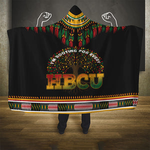 I'm Rooting For Every HBCU Dashiki Style Hooded Blanket