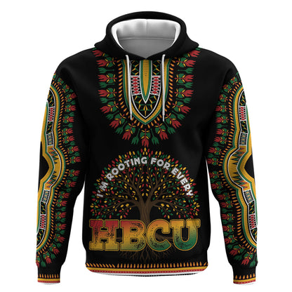 I'm Rooting For Every HBCU Dashiki Style Hoodie