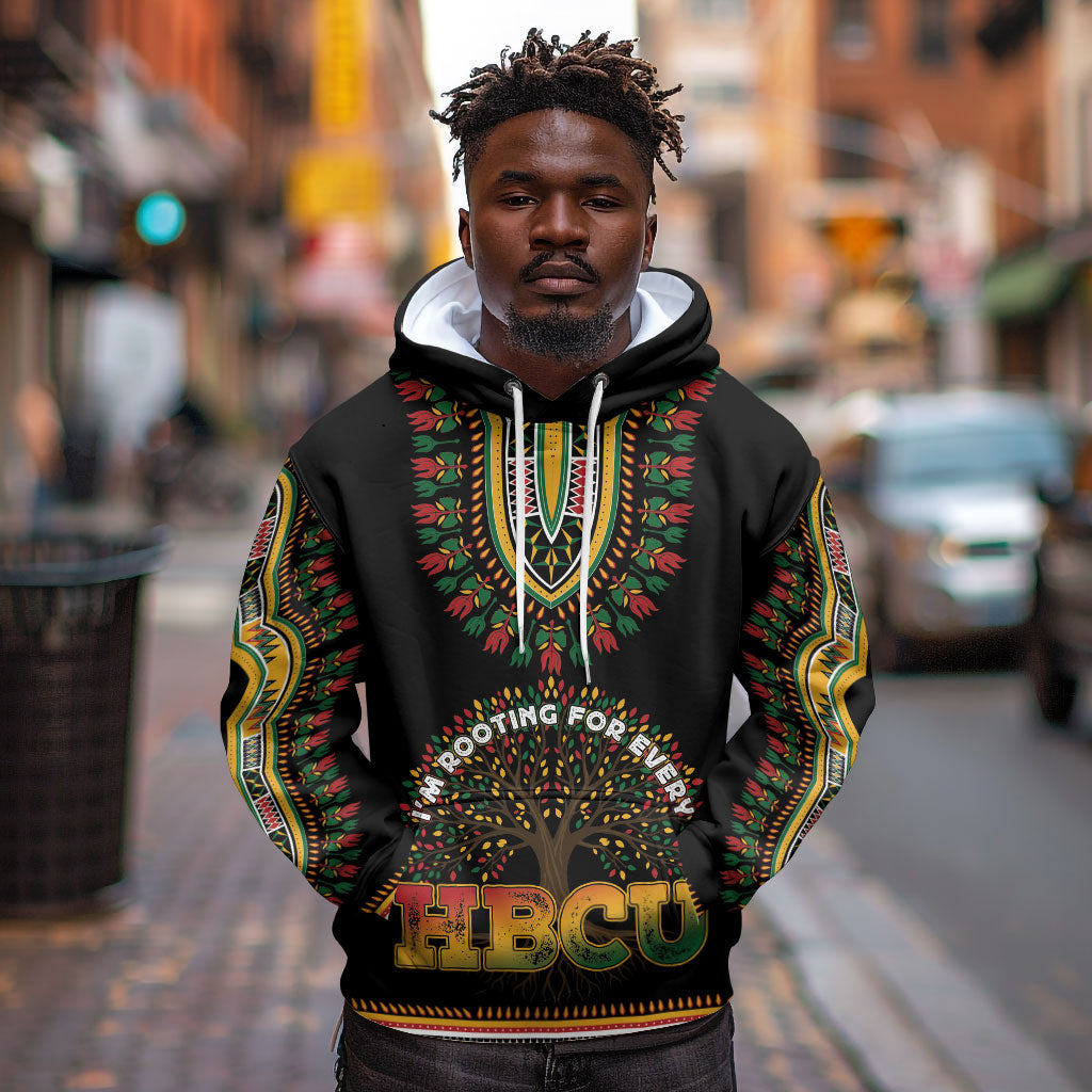 I'm Rooting For Every HBCU Dashiki Style Hoodie