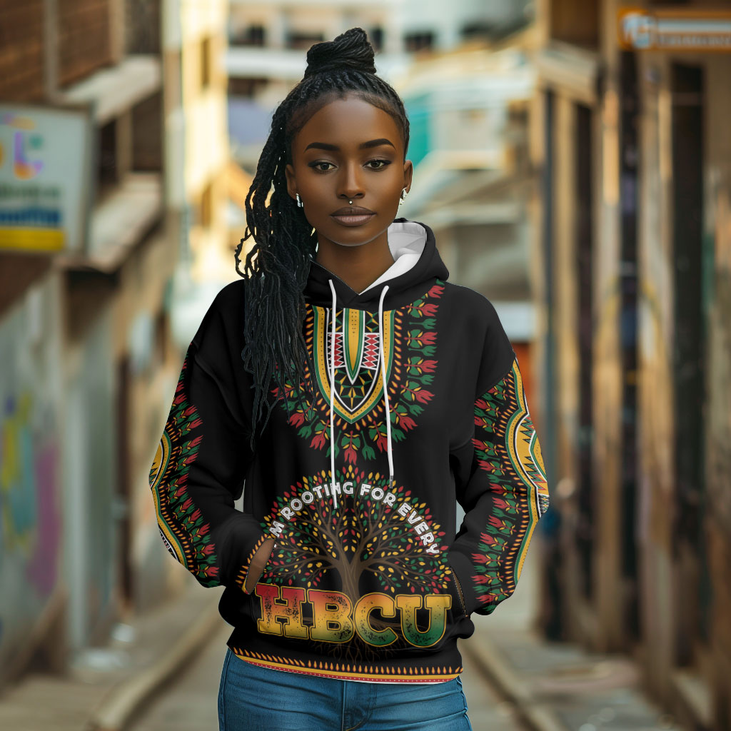 I'm Rooting For Every HBCU Dashiki Style Hoodie