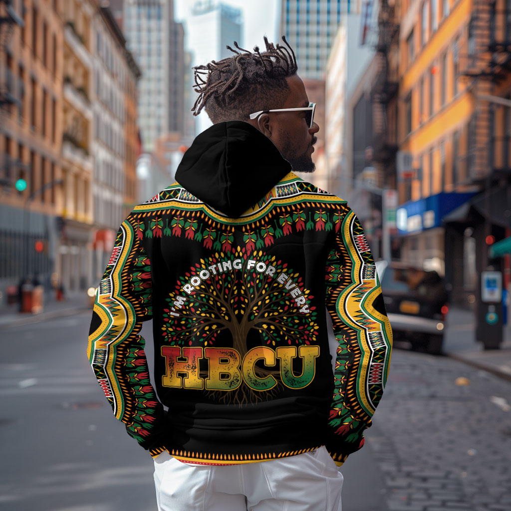 I'm Rooting For Every HBCU Dashiki Style Hoodie