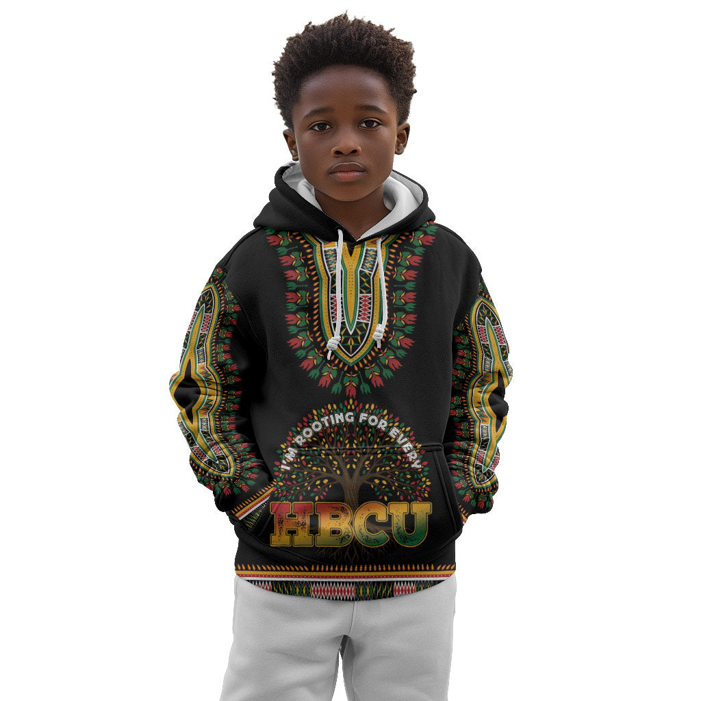 I'm Rooting For Every HBCU Dashiki Style Kid Hoodie