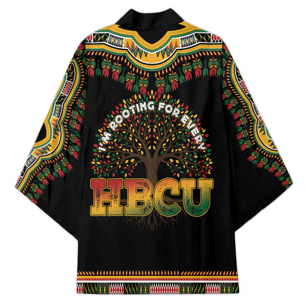 I'm Rooting For Every HBCU Dashiki Style Kimono