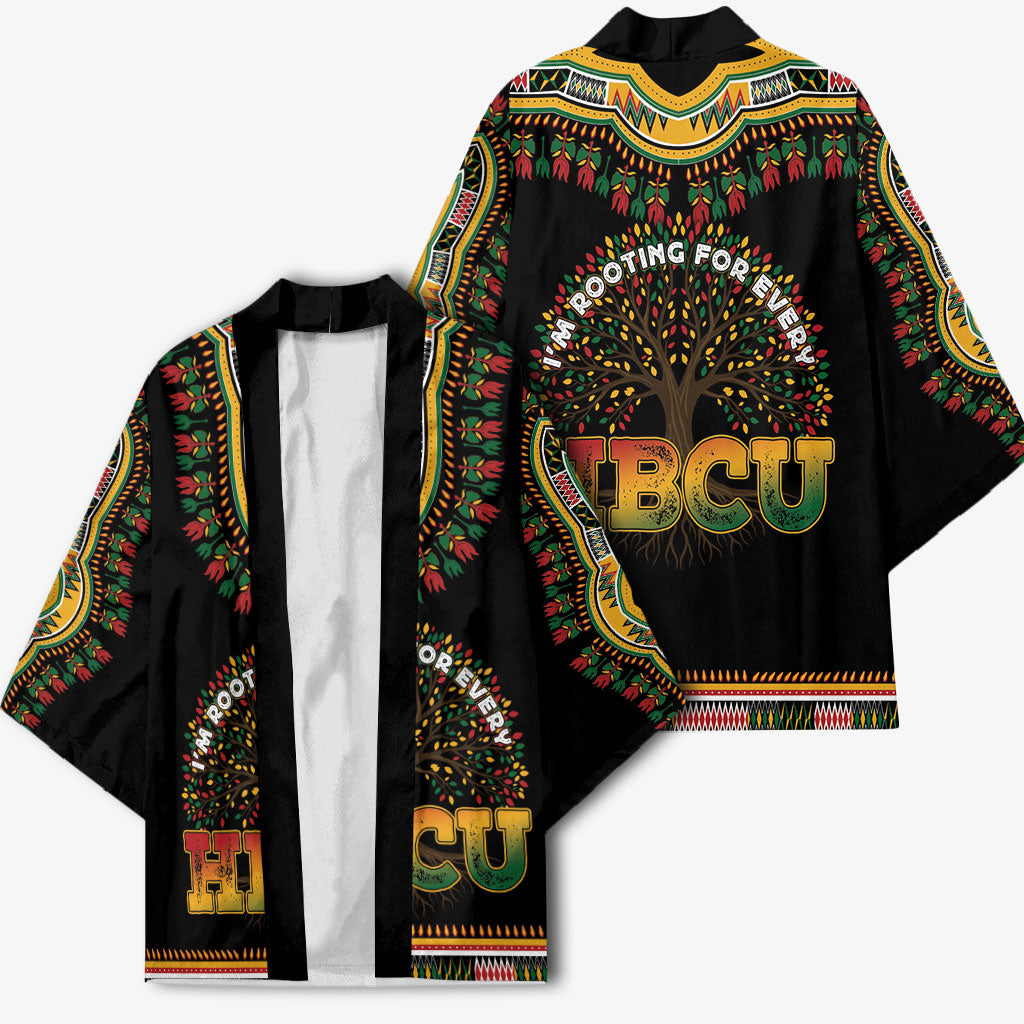 I'm Rooting For Every HBCU Dashiki Style Kimono
