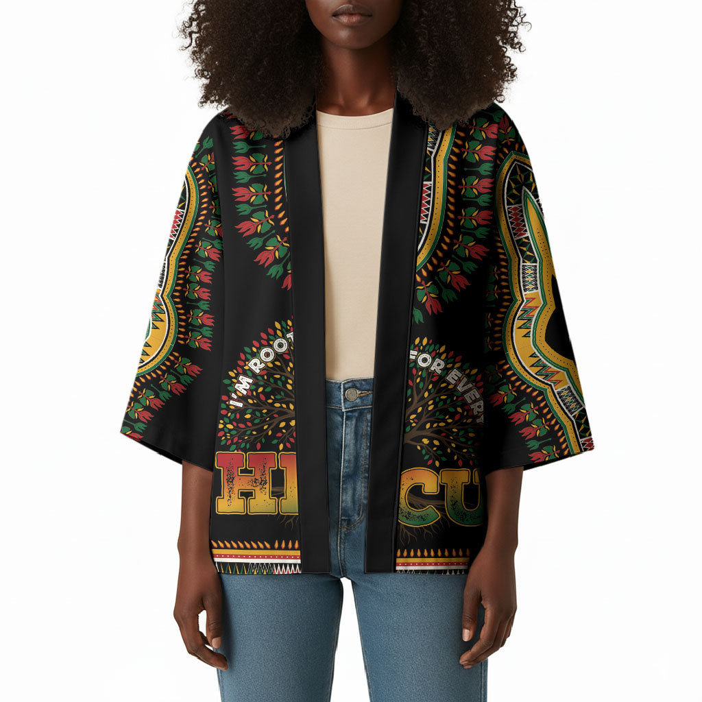 I'm Rooting For Every HBCU Dashiki Style Kimono