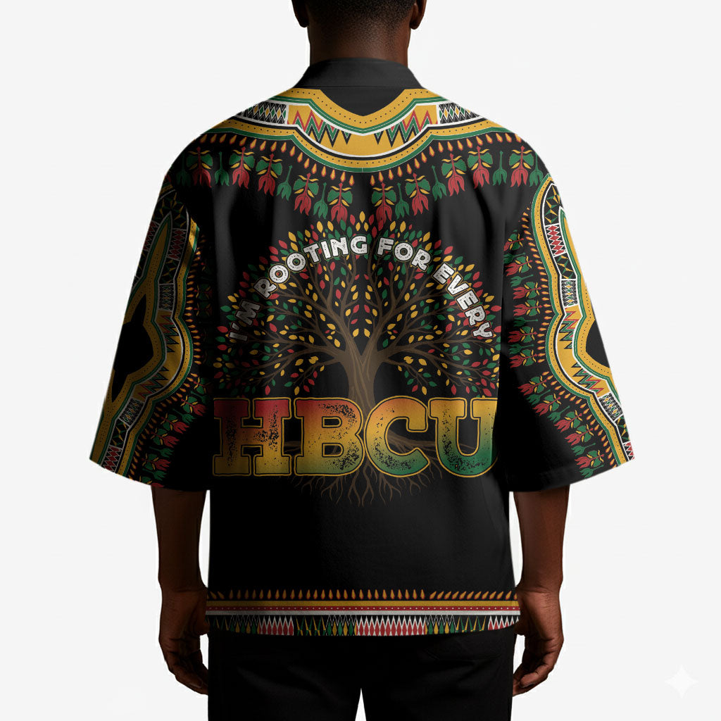 I'm Rooting For Every HBCU Dashiki Style Kimono