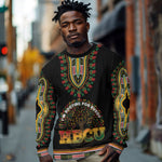 I'm Rooting For Every HBCU Dashiki Style Long Sleeve Shirt