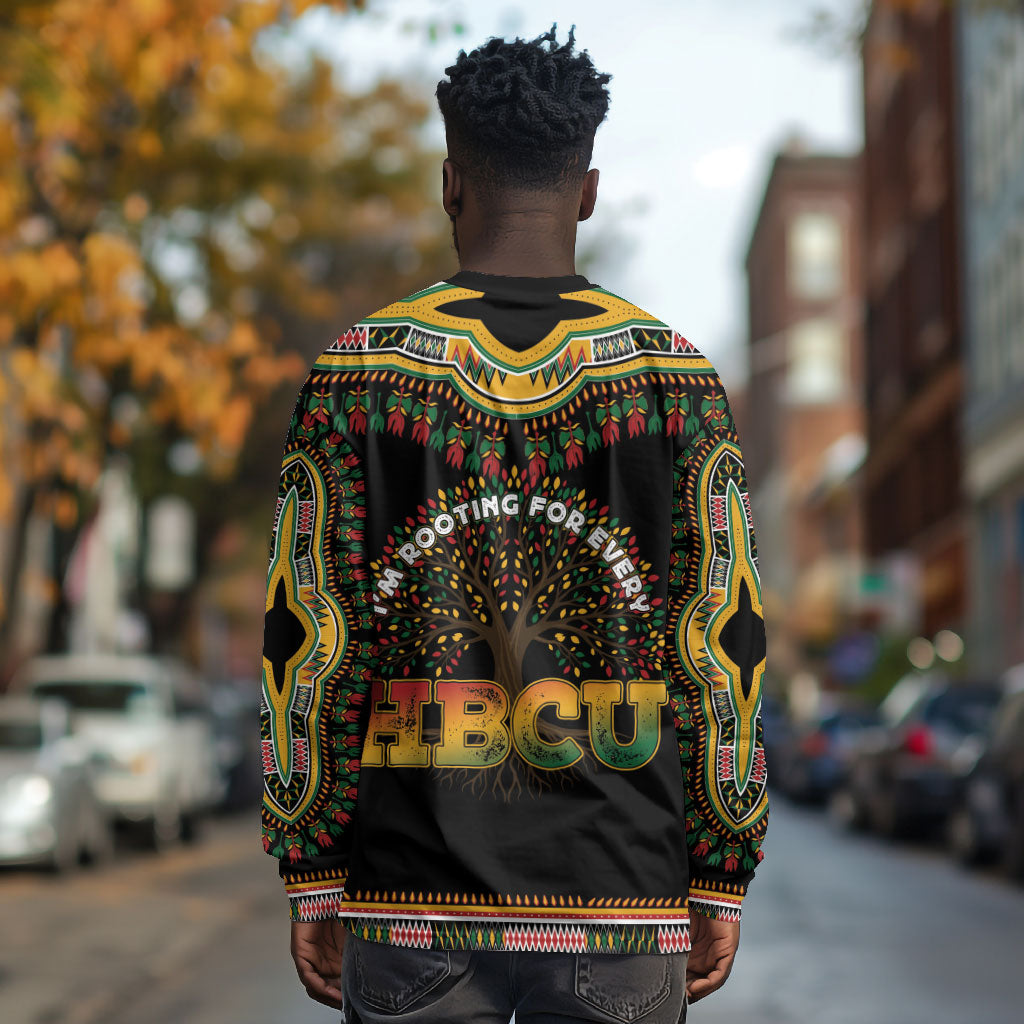 I'm Rooting For Every HBCU Dashiki Style Long Sleeve Shirt