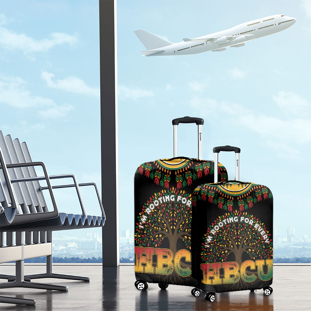 I'm Rooting For Every HBCU Dashiki Style Luggage Cover