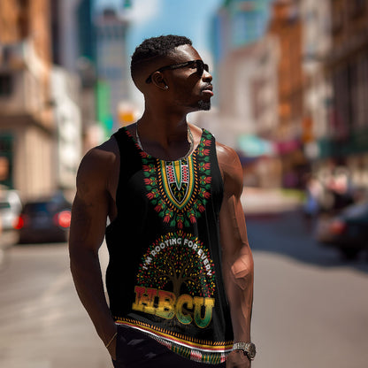 I'm Rooting For Every HBCU Dashiki Style Men Tank Top
