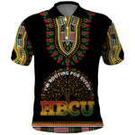 I'm Rooting For Every HBCU Dashiki Style Polo Shirt