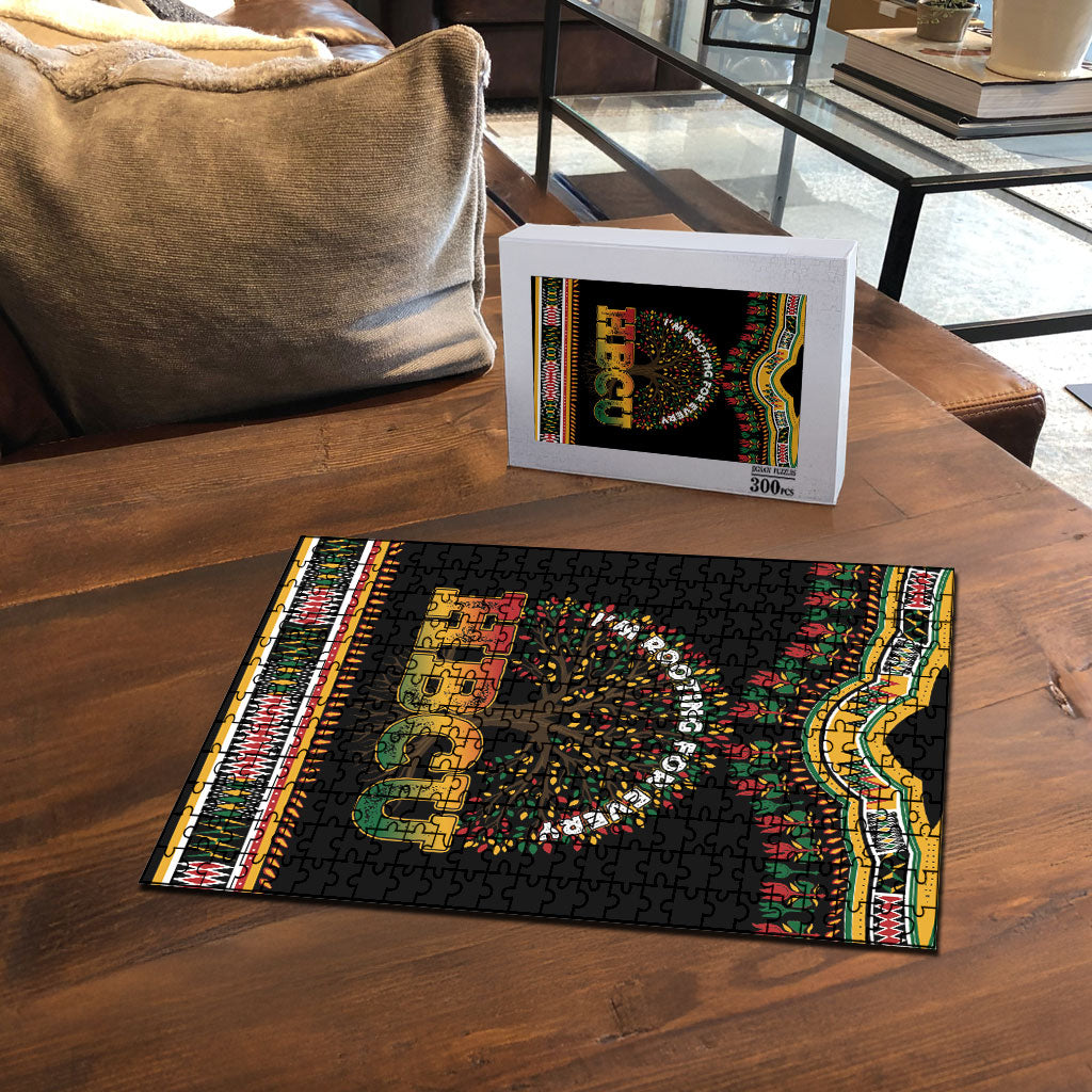 I'm Rooting For Every HBCU Dashiki Style Puzzle