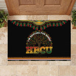 I'm Rooting For Every HBCU Dashiki Style Rubber Doormat