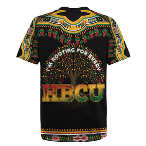 I'm Rooting For Every HBCU Dashiki Style Rugby Jersey