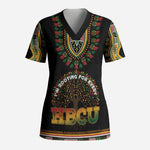 I'm Rooting For Every HBCU Dashiki Style Scrub Top