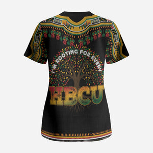I'm Rooting For Every HBCU Dashiki Style Scrub Top