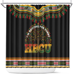 I'm Rooting For Every HBCU Dashiki Style Shower Curtain