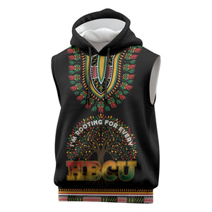 I'm Rooting For Every HBCU Dashiki Style Sleeveless Hoodie