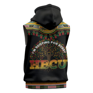 I'm Rooting For Every HBCU Dashiki Style Sleeveless Zip Hoodie