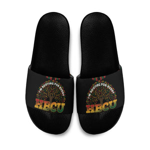 I'm Rooting For Every HBCU Dashiki Style Slide Sandals