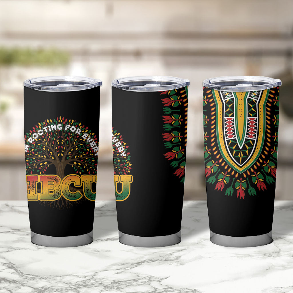 I'm Rooting For Every HBCU Dashiki Style Tumbler Cup