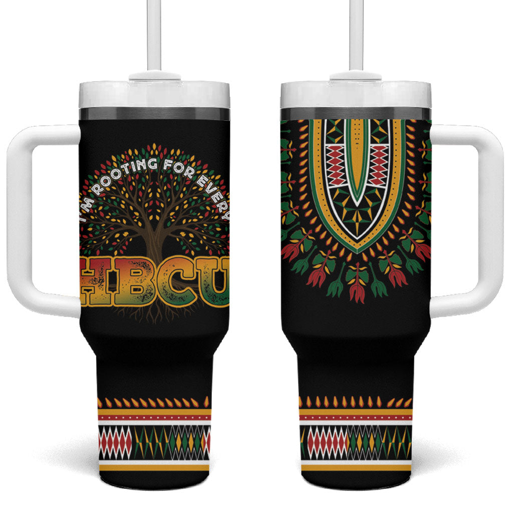 I'm Rooting For Every HBCU Dashiki Style Tumbler With Handle