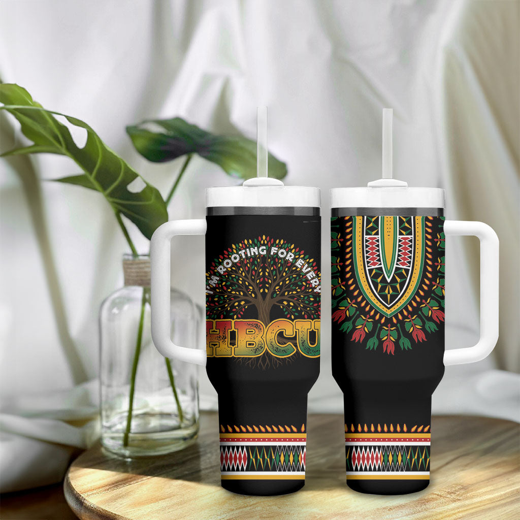 I'm Rooting For Every HBCU Dashiki Style Tumbler With Handle