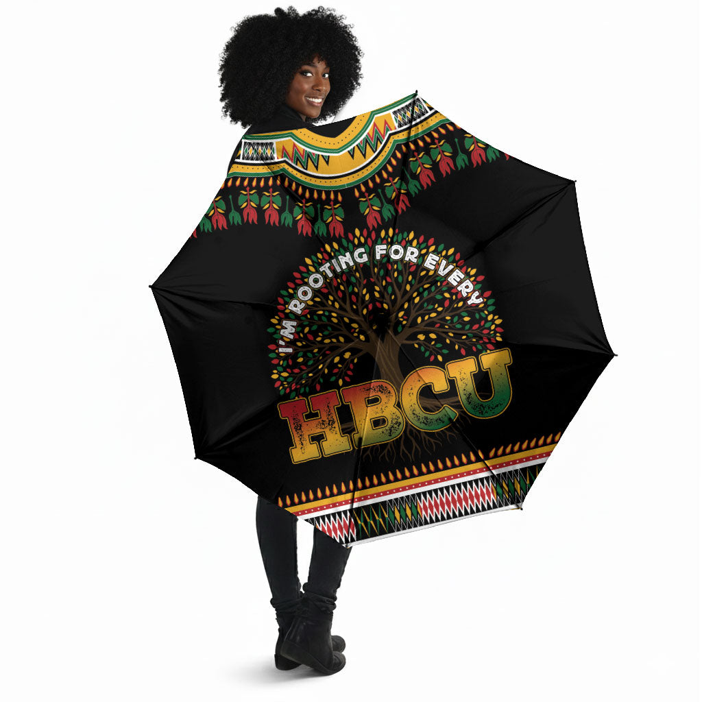 I'm Rooting For Every HBCU Dashiki Style Umbrella