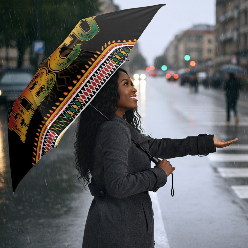 I'm Rooting For Every HBCU Dashiki Style Umbrella