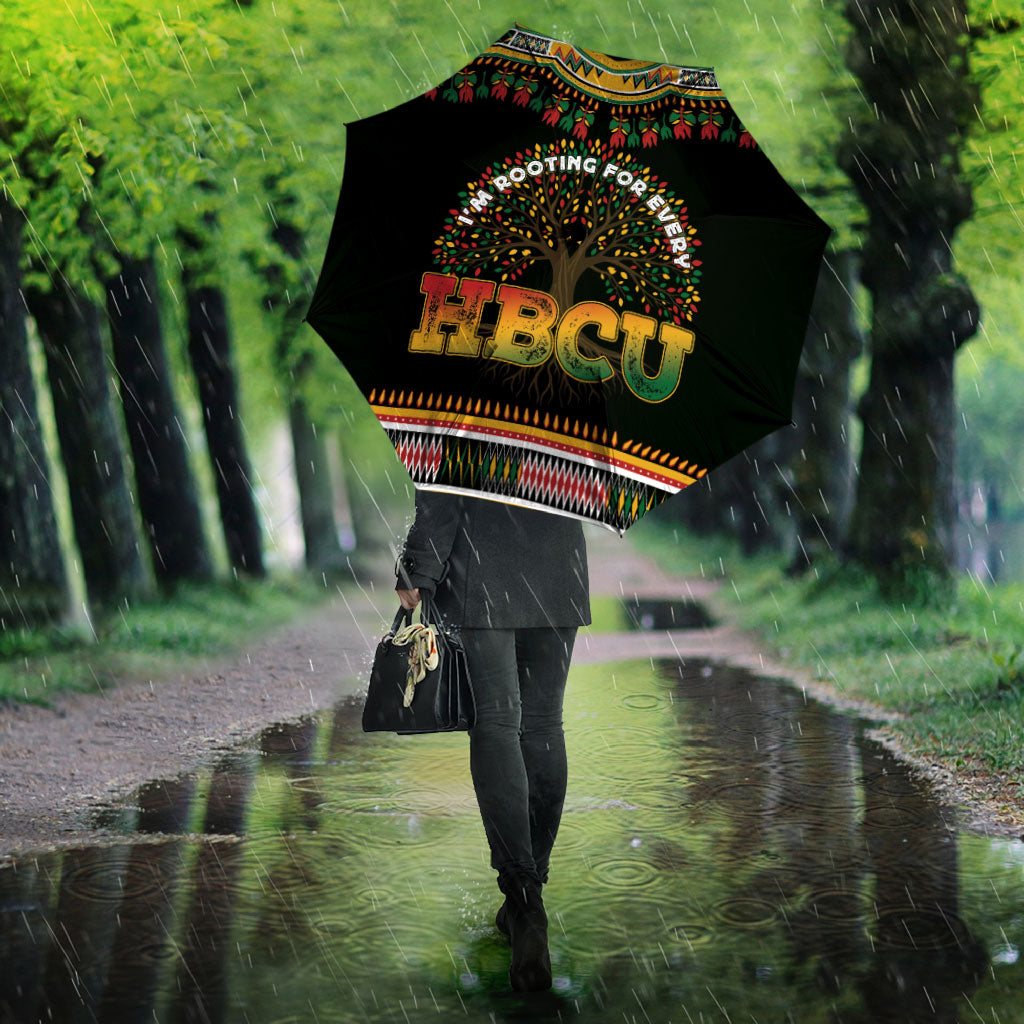 I'm Rooting For Every HBCU Dashiki Style Umbrella
