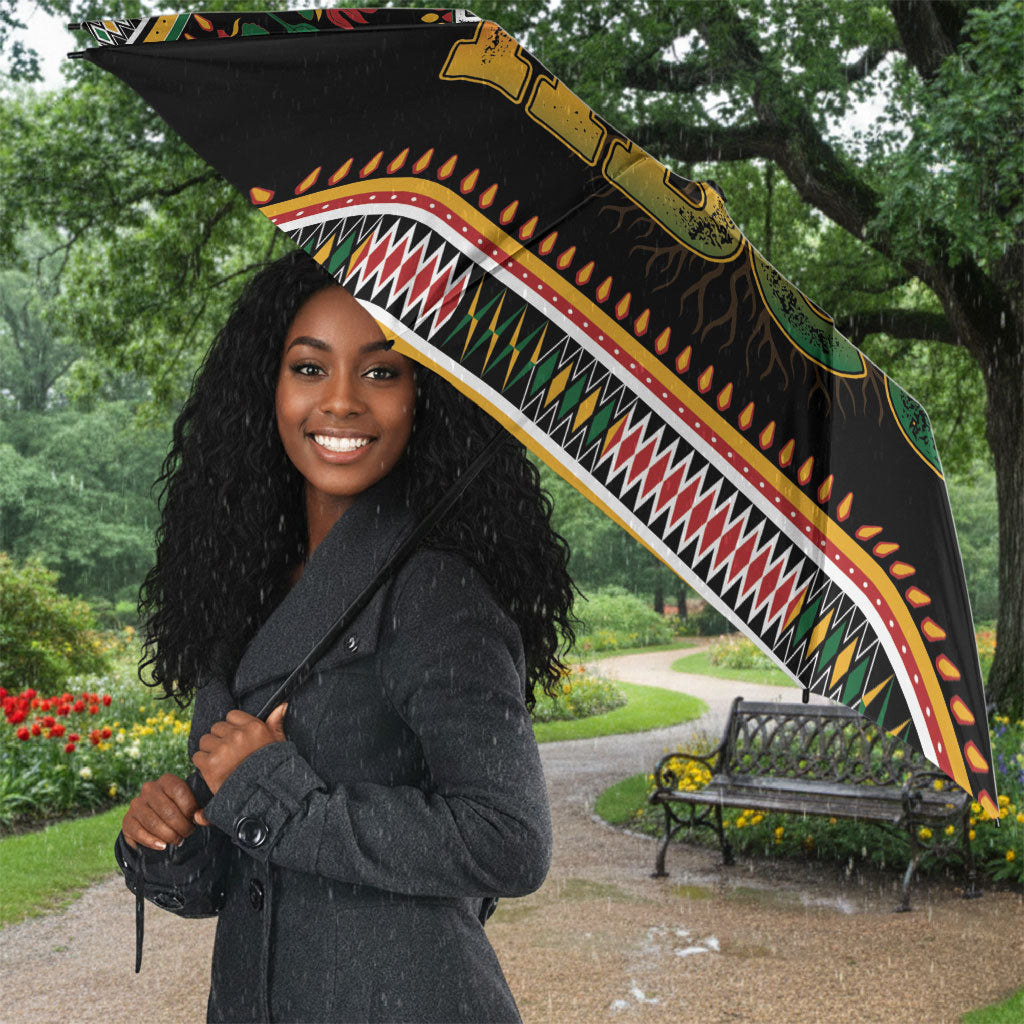 I'm Rooting For Every HBCU Dashiki Style Umbrella
