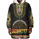 I'm Rooting For Every HBCU Dashiki Style Wearable Blanket Hoodie