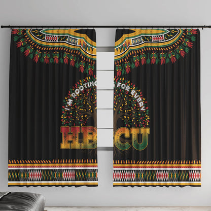 I'm Rooting For Every HBCU Dashiki Style Window Curtain
