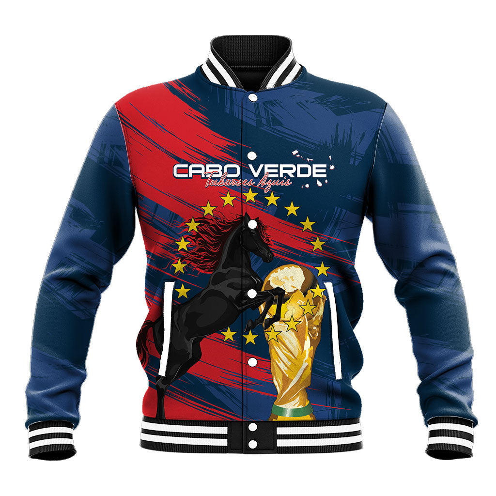 Cape Verde - WC2026 Dark Horse Custom Baseball Jacket Our Time Our Story