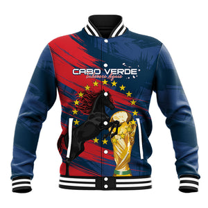 Cape Verde - WC2026 Dark Horse Custom Baseball Jacket Our Time Our Story